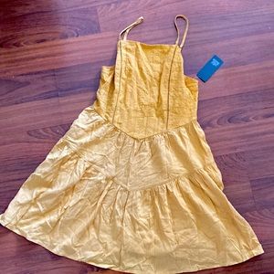 Wild Fable m embroidered strappy dress NWT